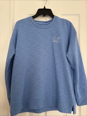 Vineyard Vines Women’s Sky Blue Crewneck Sweatshirt Size Small